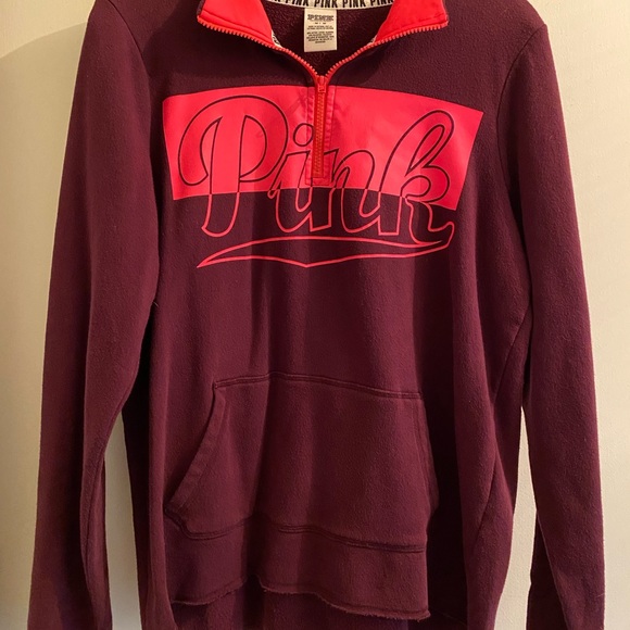 Pink Pullover Jacket, Size Medium - Picture 2 of 2